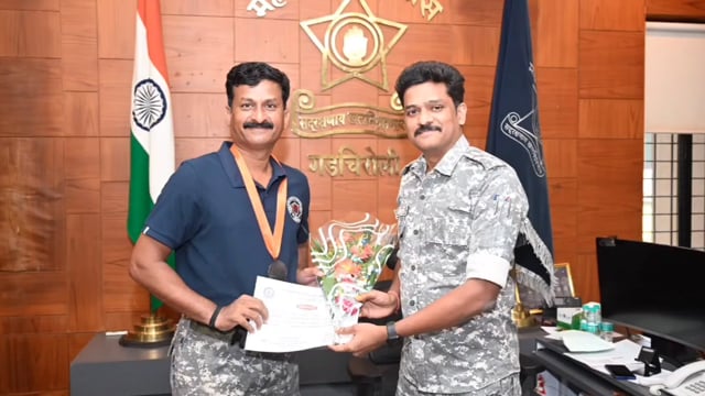 गढ़चिरौली पुलिस के BDDS दल ने राज्य पुलिस कर्तव्य मेले में जीते दो कांस्य पदक

एंटी-सबोटाज चेकिंग प्रतियोगिता में तीसरा स्थान, अखिल भारतीय पुलिस कर्तव्य मेले के लिए टीम का चयन