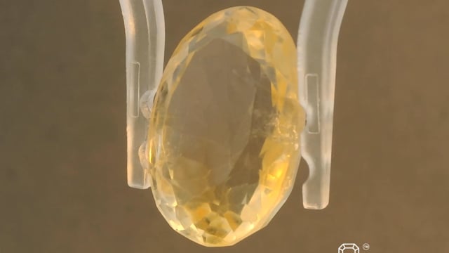 Brazil Citrine 10.01 Carat — video