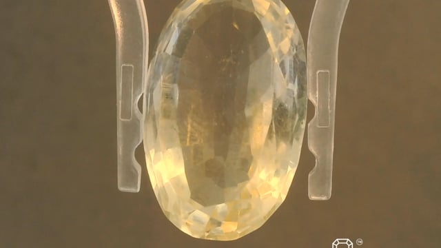 Brazil Citrine 10.46 Carat — video