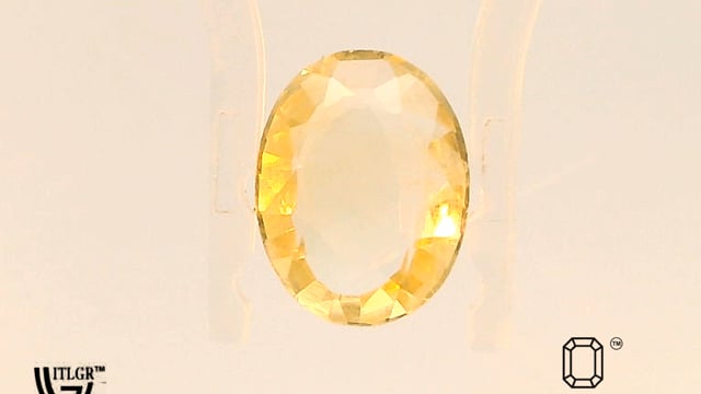 Brazil Citrine 2.73 Carat — video