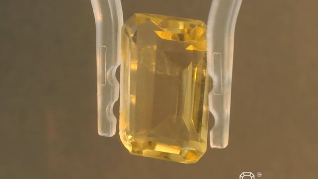 Brazil Citrine 6.13 Carat — video