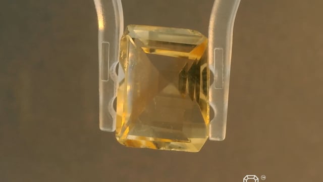 Brazil Citrine 4.59 Carat — video