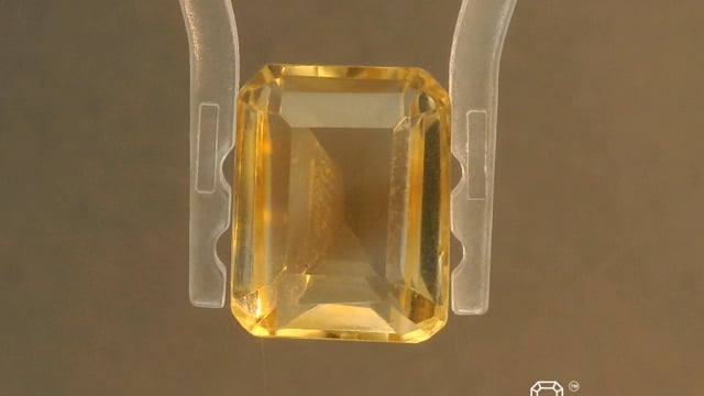 Brazil Citrine 5.47 Carat — video