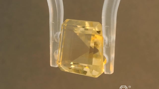 Brazil Citrine 5.45 Carat — video