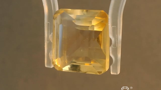 Brazil Citrine 8.70 Carat — video