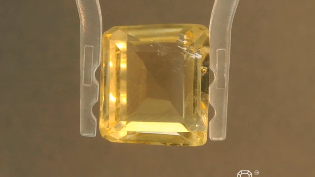 Brazil Citrine 6.58 Carat — video