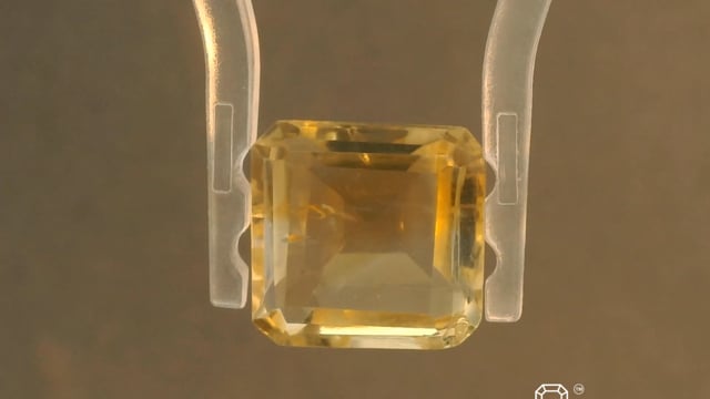 Brazil Citrine 3.93 Carat — video