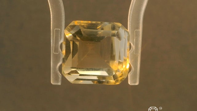 Brazil Citrine 6.32 Carat — video