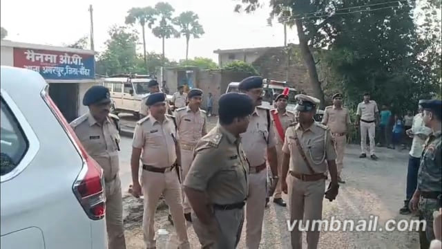 मैंनमा ओपी का एसपी अमितेश कुमार ने किया निरीक्षण 