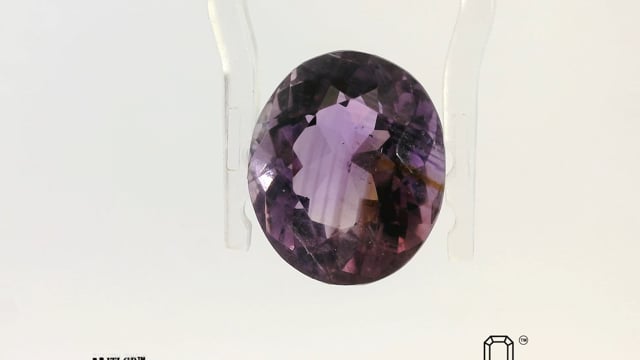 Brazil amethyst 9.09 Carat — video