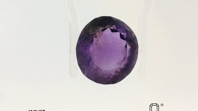 Brazil amethyst 9.76 Carat — video