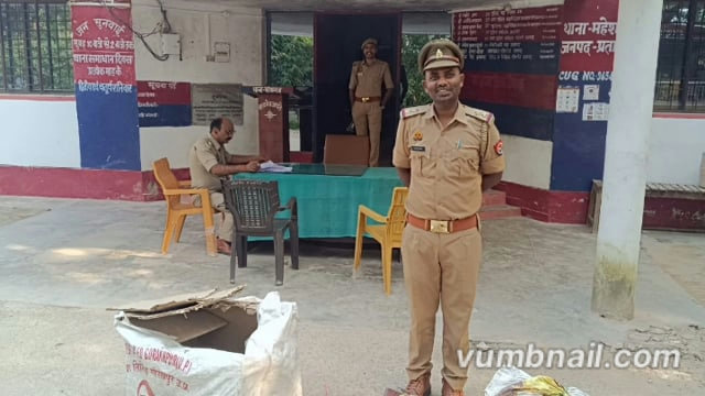 महेशगंज में घनी आबादी के बीच अवैध पटाखों का भंडारण 28.6 किलो पटाखों के साथ 19 वर्षीय युवक गिरफ्तार#latest_news 