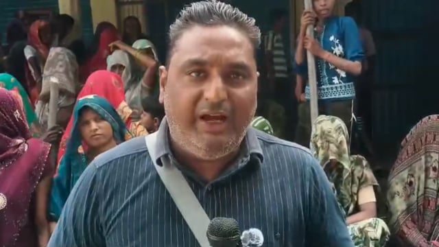 सोनई मैं महिलाओं ने ठेके पर किया बवाल शराबियों के आतंक को लेकर