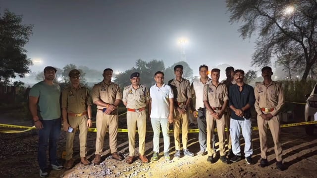 मथुरा में पुलिस मुठभेड़, इटावा के दो शातिर अपराधी गिरफ्तार!