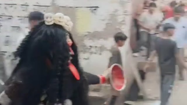 बाजना में काली के स्वरूप ने दिखाए हैरतंगेज कर्तव्य