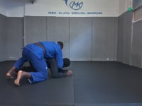 Rouler pour prendre le dos