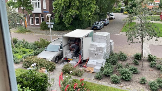 Inblazen Laan van Altena -Delft