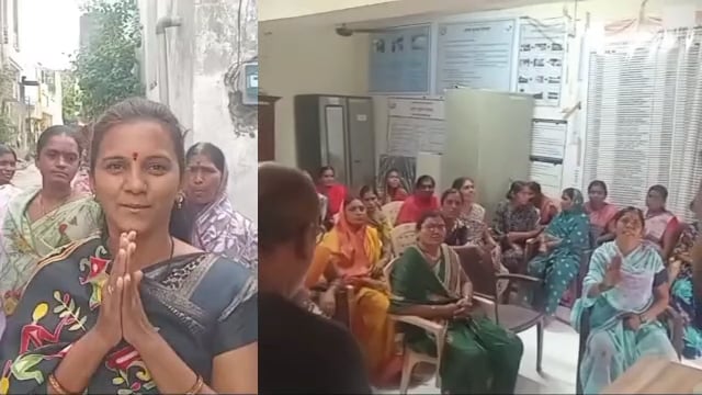 चाकूर तालुक्यातील वडवळ नागनाथ येथे पाण्यासाठी महिलांनी गाठली ग्रामपंचायत,जिल्हाधिकाऱ्यांच्या पाहणी नंतरही समस्या कायम
