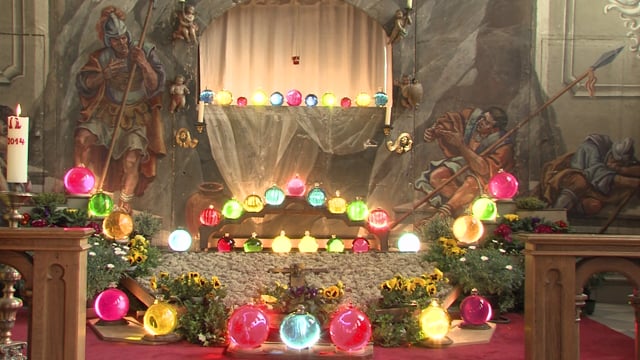 Ostergrab 2015 in der Laurentiuskirche Wattens