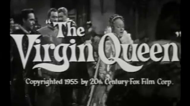 The Virgin Queen (1955) Trailer from picturepalacemovieposters.com