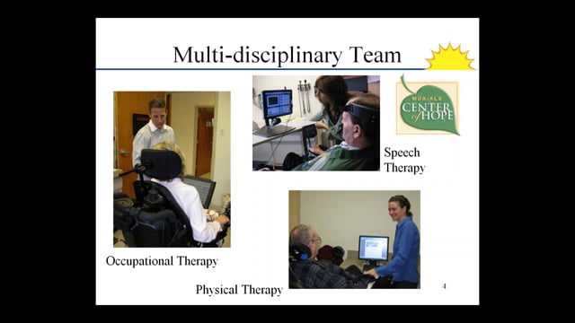 Assistive Technology Options for Individuals with ALS Screen Grab