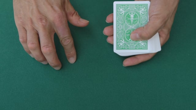 Video Bicycle - Poker Deck - Green back
