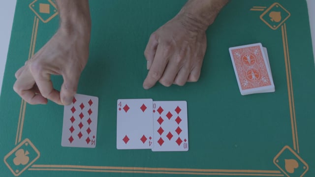 Video Bicycle - Poker Deck - Orange back