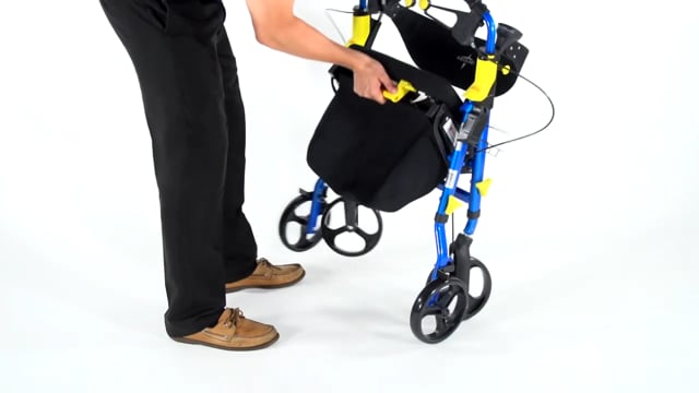 Product video: Medline Premium Empower Rollators - 8-Inch Wheels