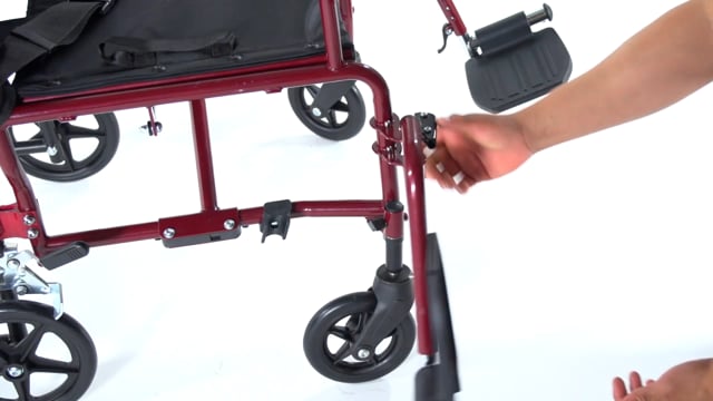 Product video: Medline Basic Transport Chair MDS808200KD