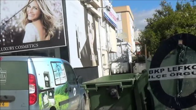 BKP Lefkoşa İlçe Örgütü, Lefkoşa Dereboyu'nda yaşanan ağaç katliamını protesto etti.