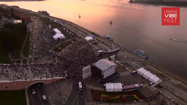 Кадр из работы Courage Films: Lenovo Vibe Fest — Отчётный ролик о фестивале бренда под музыку