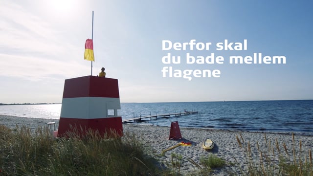 Badesikkerhed svøm mellem flagene