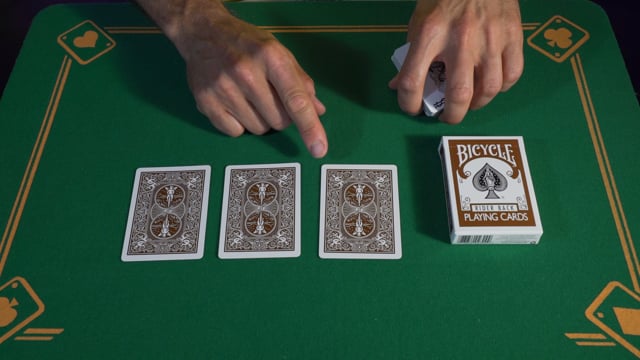 Video Bicycle - Poker deck - Brown back