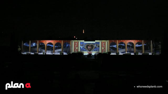 Moulin Rouge meets Great Gatsby 3D Mapping