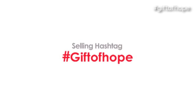 A selling hashtag