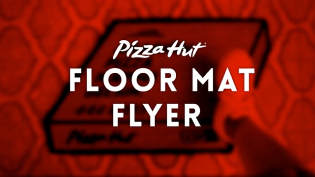 ⁣Floor mat flyer