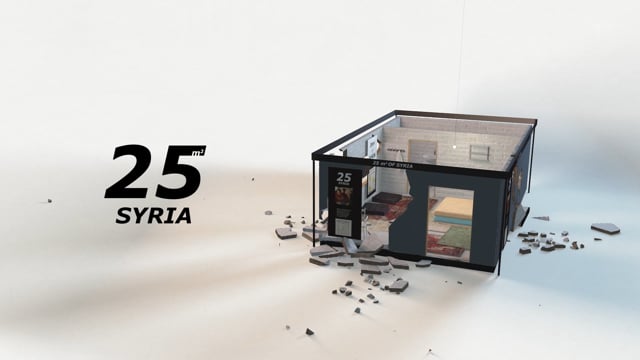 ⁣25m2 Syria