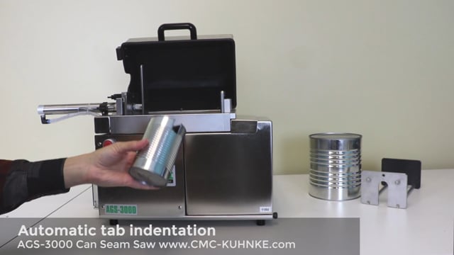 Video do AGS-3000 Automatic Can Saw