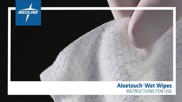  Medline Aloetouch Personal Cleansing Wipes