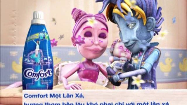 Comfort Big Day - 3D Animated TV Commercial