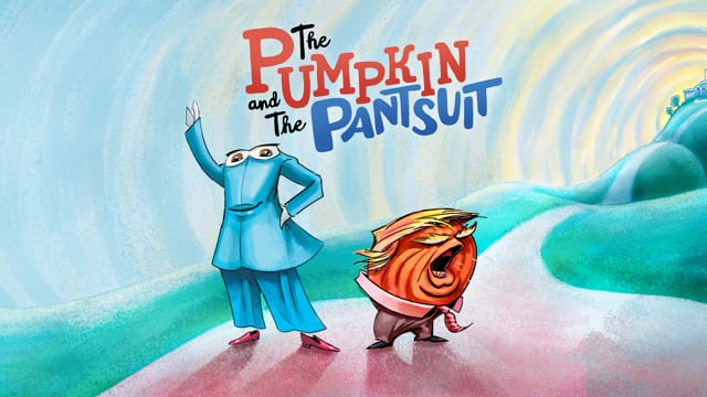 ⁣The Pumpkin and the Pantsuit