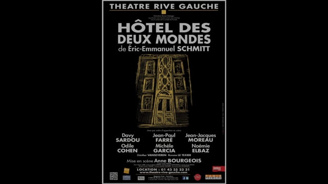 HOTEL DES DEUX MONDES (Théâtre Rive Gauche-Paris 14ème) - BANDE ANNONCE

