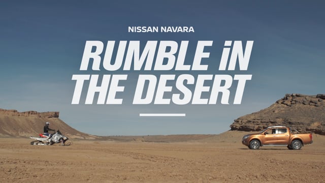 ⁣Rumble in the desert