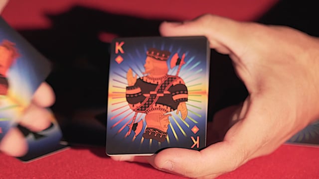 Video Prism Dusk Playing Cards