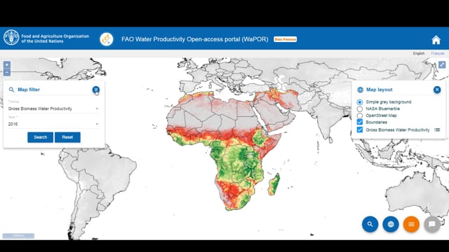 Putting Water Productivity on the Map