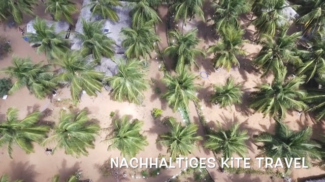 Aerial view of Ruuk Village eco lodge in Kalpitiya, Sri Lanka