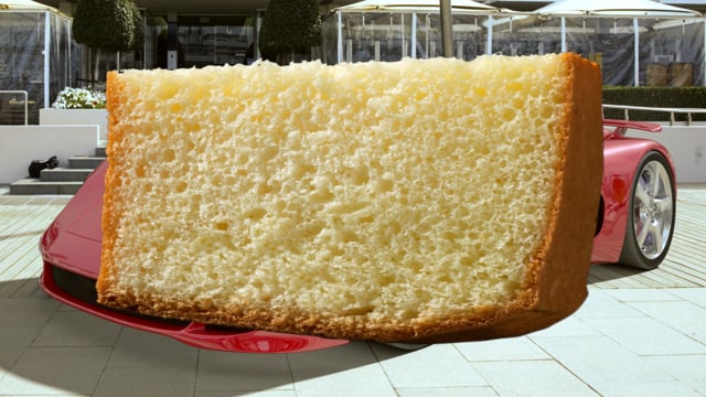 ⁣Sponge Cake