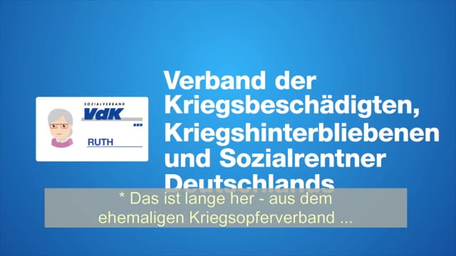 Der Sozialverband VdK – ein starker Partner (UT)