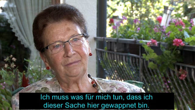 Ich bin im VdK, weil… – Elisabeth Knörle aus Brackenheim (UT)