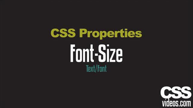 Learn CSS with the Basics CSS Tutorials - 9 videos - video 6